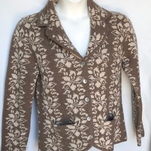Arabella & Addison sweater blazer jacket size XL.